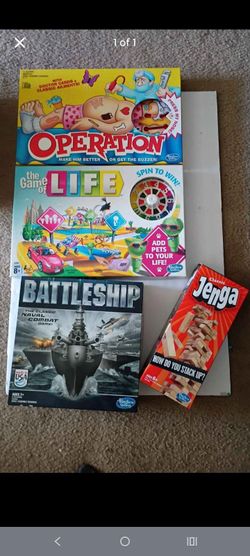 Hasbro Board Game Bundle – 4 Games