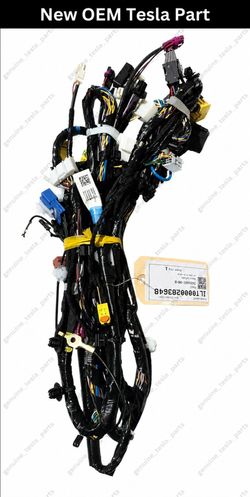21-25 Tesla Model S IP Dash Wiring Harness OEM (contact info removed)-00-B