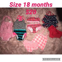 Size 18 month swimsuits $20 for all
