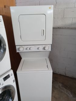 *White Whirlpool unitized stack Washer/dryer -free delivery