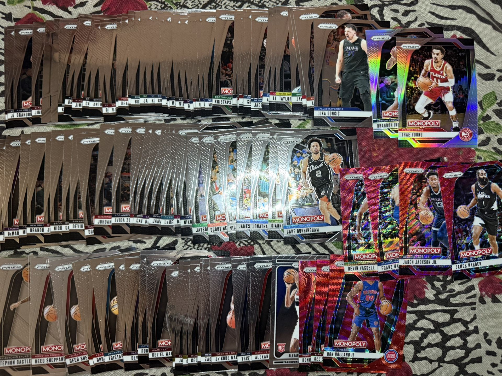 2025 prizm Monopoly basketball Bulk