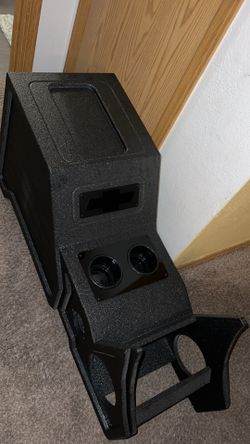 99-02 silverado center console speaker box