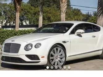 Bentley Continental GT v8 white 2017