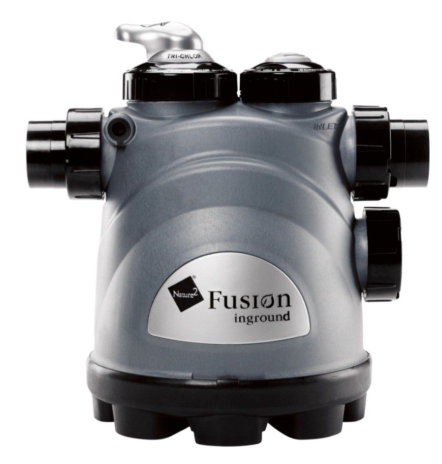 Zodiac Fusion Inground Chlorine Tablet Feeder & Nature 2 Mineral System