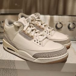 Jordan 3 Craft Ivory Size 9