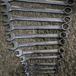 Cornwell Blue Power SAE Wrenches 