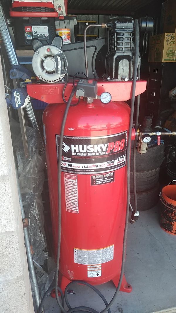Husky Pro 60 Gallon Air Compressor Manual