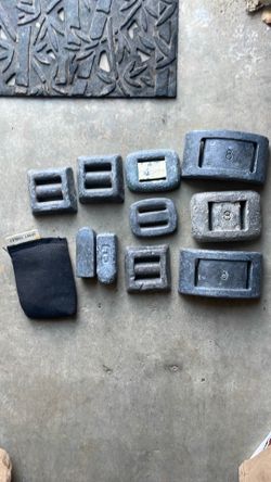 Scuba dive weights. Various
