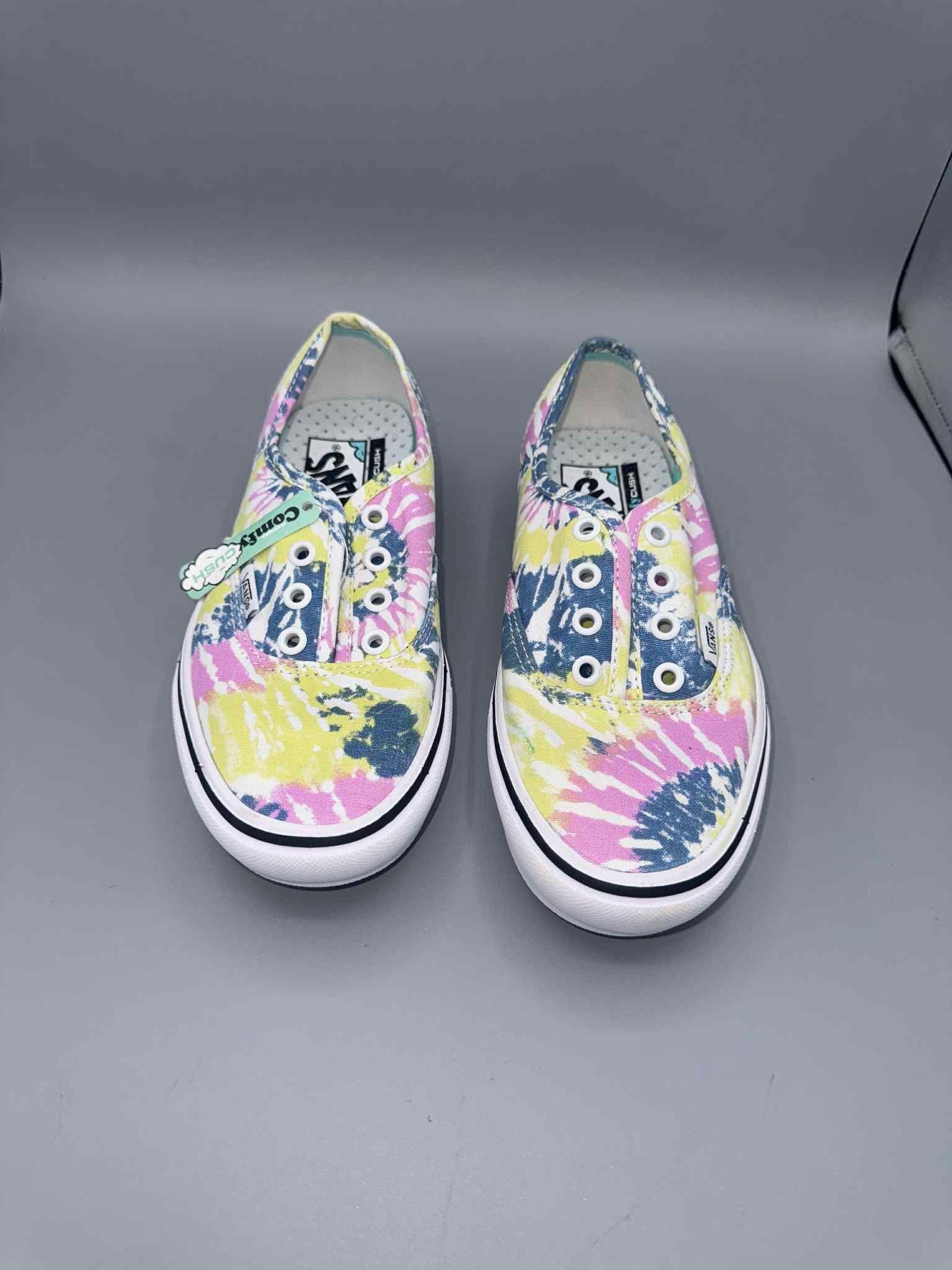 Vans ComfyCush Authentic Tie-Dye Orchid/True White sneakers