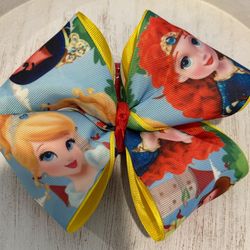 7.5” Disney Princess Hair Bow 