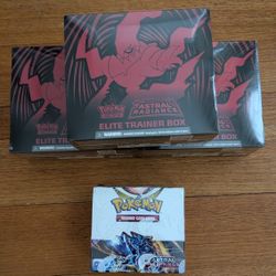 Pokemon Astral Radiance Booster Box And ETBs