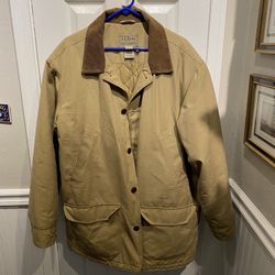 LL Bean Mens XL Tall Thinsulate Lined Field Coat