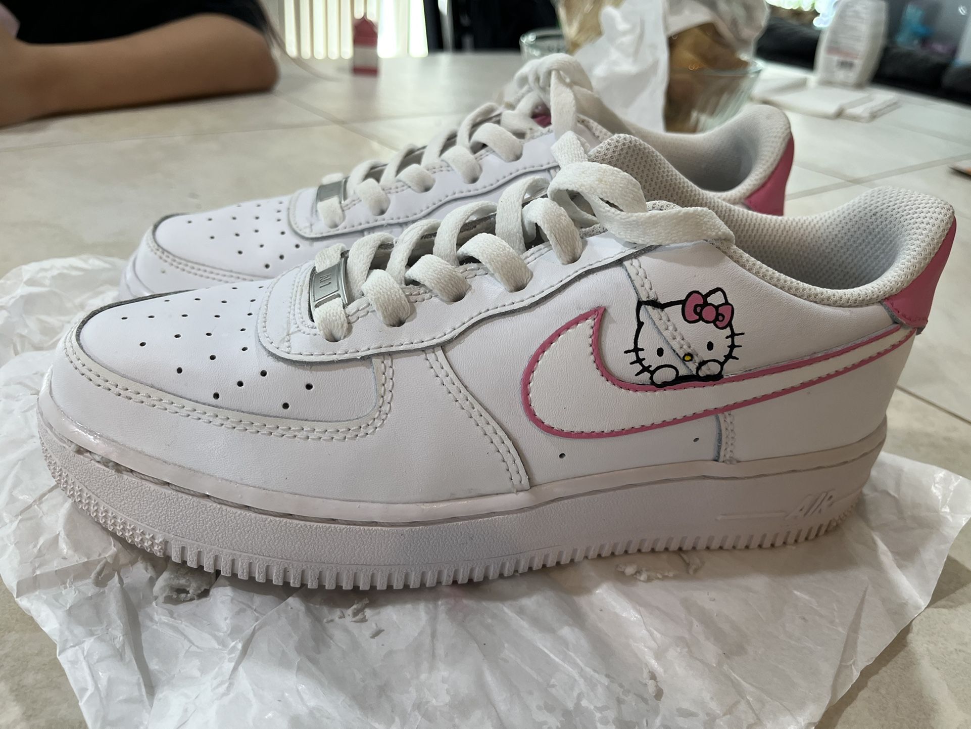 Custom Nike Air Force One Hello Kitty