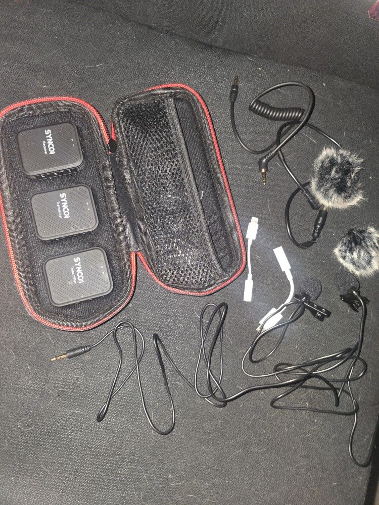 SYNCO G1(A1) Wireless Lavalier Microphone System – w/extras Pre-owned