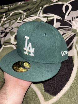 Green LA Dodgers Hat 7 3/4