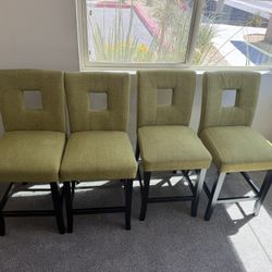 Four Barstool Chairs! 