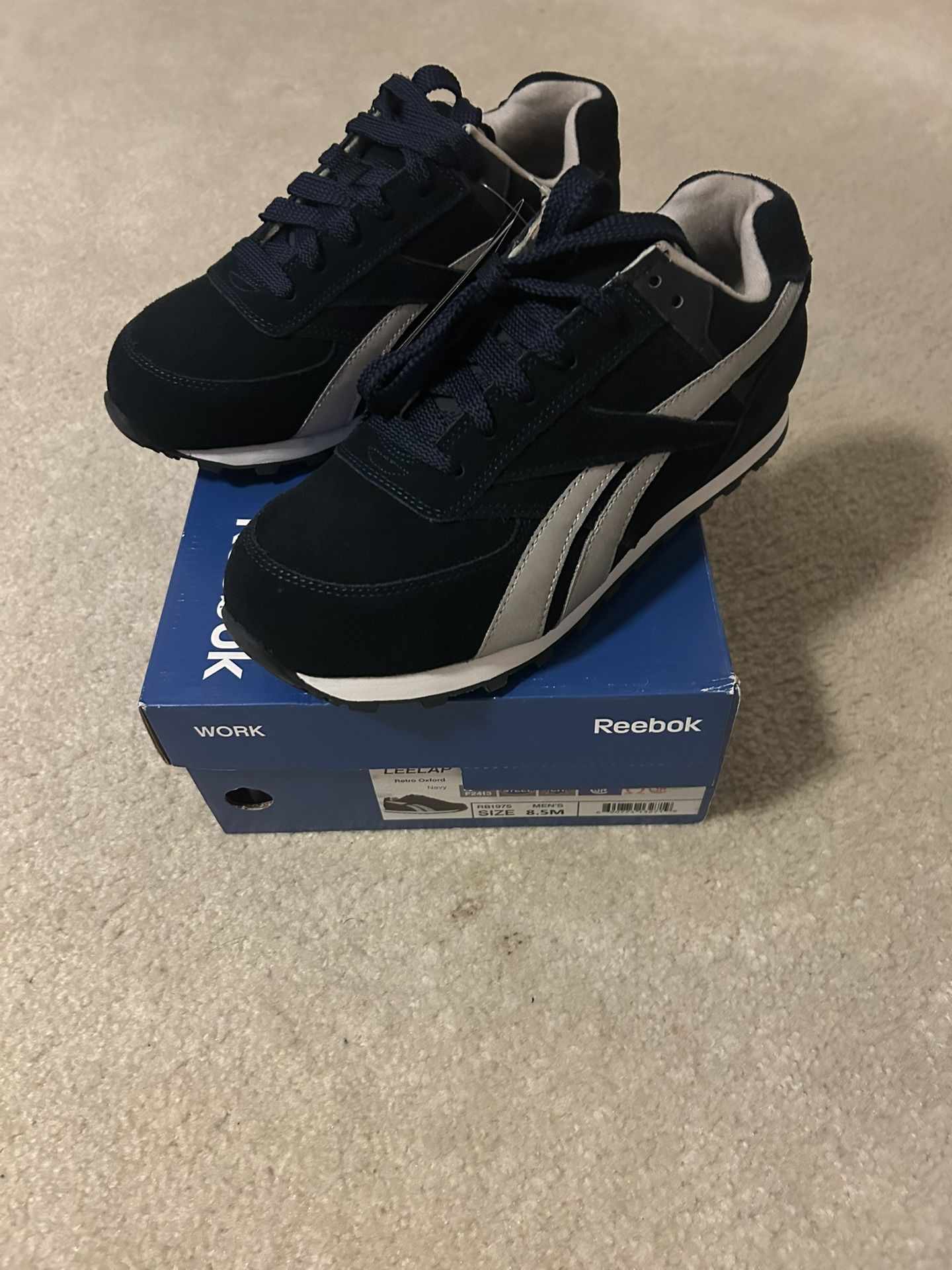 Reebok Work Leelap Steel Toe Work Shoe Size 8.5