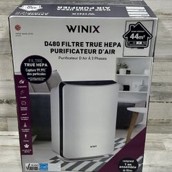 BRAND NEW WINIX D480 True Hepa 3 Stage Air Purifier + SMART Sensor/LIGHT Sensor