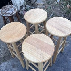 Wooden bar Stools