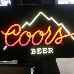 Vintage Coors Beer Sign