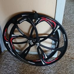 2 SHENJIU BIKE RIMS SIZE 22