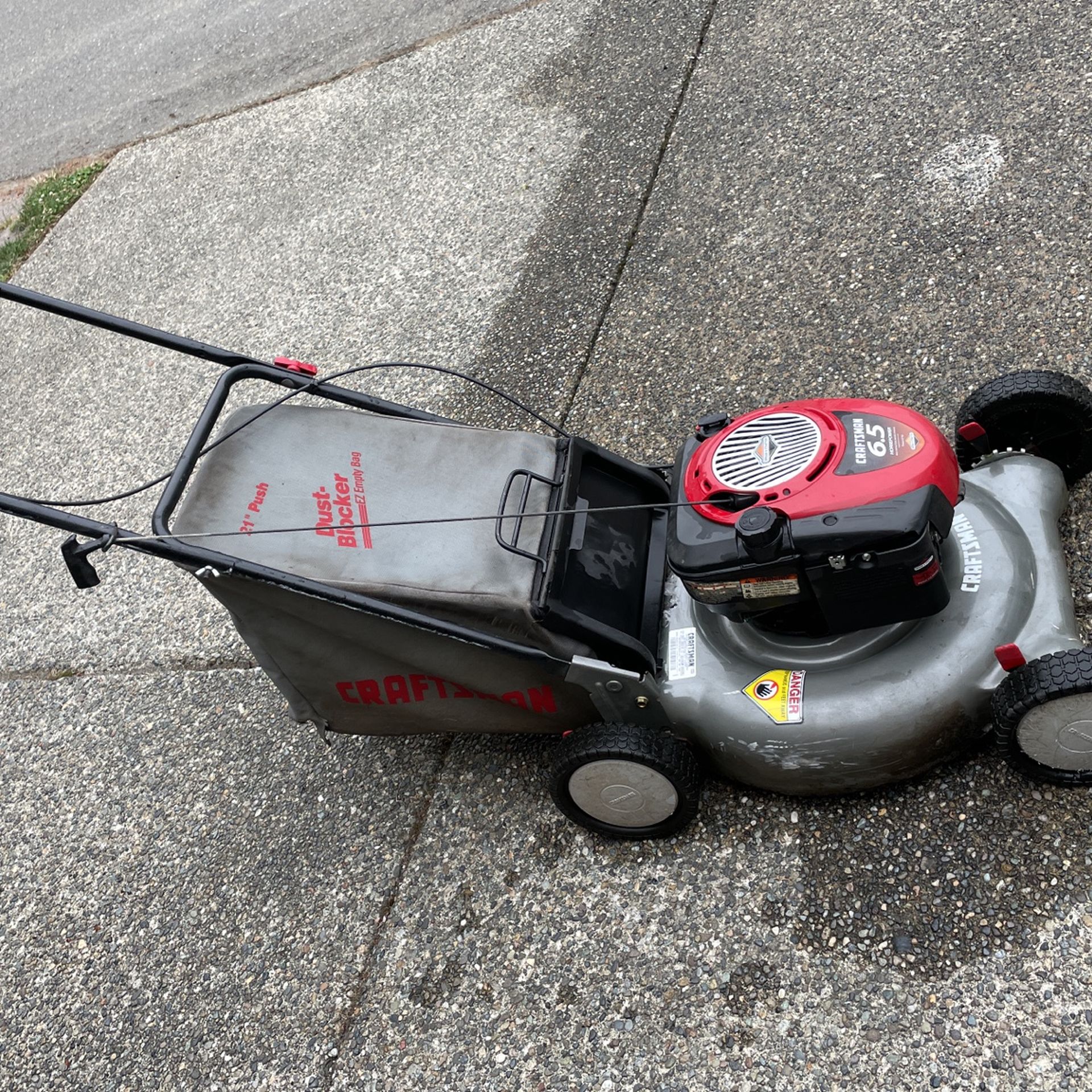 Craftsman 6.5hp 21” Mulcher Lawnmower 75 for Sale in Renton, WA OfferUp