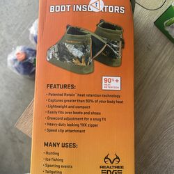 Real tree edge artic shield boot insulators