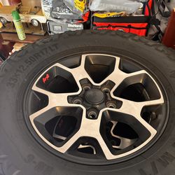 Jeep Wrangler Rubicon Wheels And Tires 