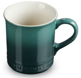 **BRAND NEW** Set of 2 Le Creuset Stoneware Vancouver Mug, 14 oz., Color Artichaut