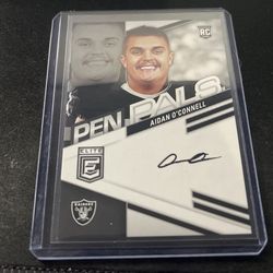 2023 Donruss Elite Pen Pals Aiden O’Connell