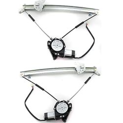 Front Window Regulators Set Left And Right, Power For 1(contact info removed) Mitsubishi Montero