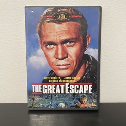 The Great Escape DVD Movie Steve McQueen WWII True Story Prison War 1963