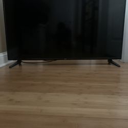 50 Inch Black ONN Flat Screen 