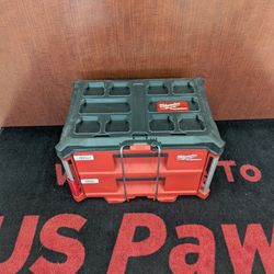 MILWAUKEE M:PACK OUT 2 DRAWER TOOL BOX
