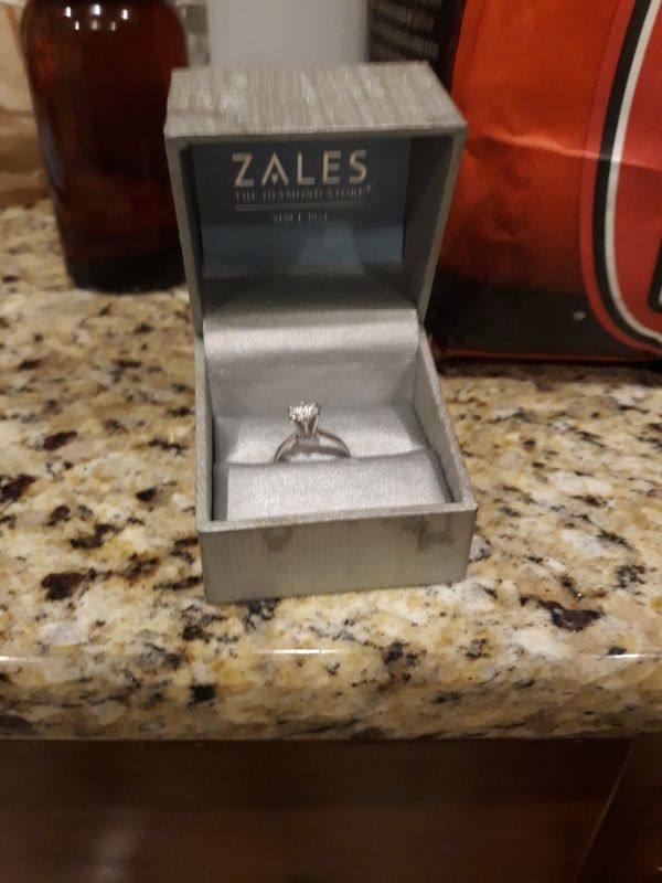 Solid Classic Diamond Engagement Ring 1.8 Carrot Diamond Good Clarity for Sale in Charlotte, NC ...