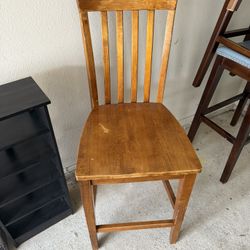 Chair and cabinet