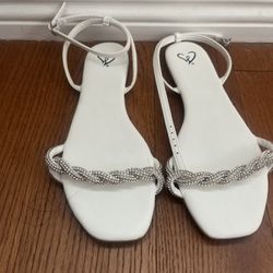 White Sandals 