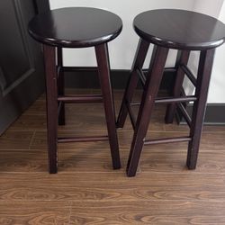 Wooden Bar Stools 