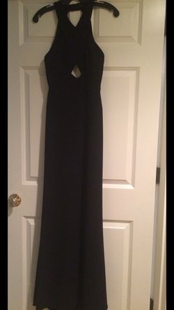 salome cutout halter gown from BCBG Maxazria