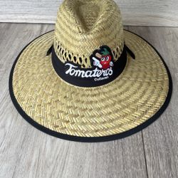 Team Logo Straw Hats$20