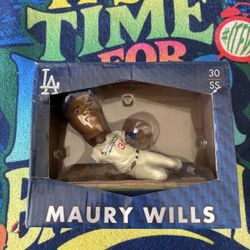 Maury Wills 2015 Los Angeles Dodgers Bobblehead