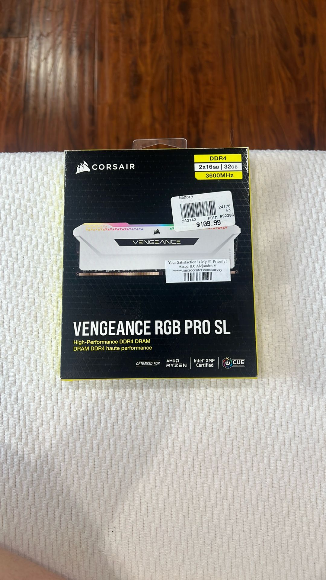 Corsair vengeance rgb pro SL 