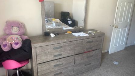 Dresser with Mirror attached