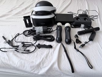 Playstation VR with complete accessories