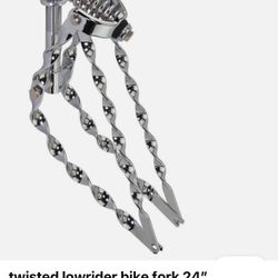 24”twisted Bike Fork