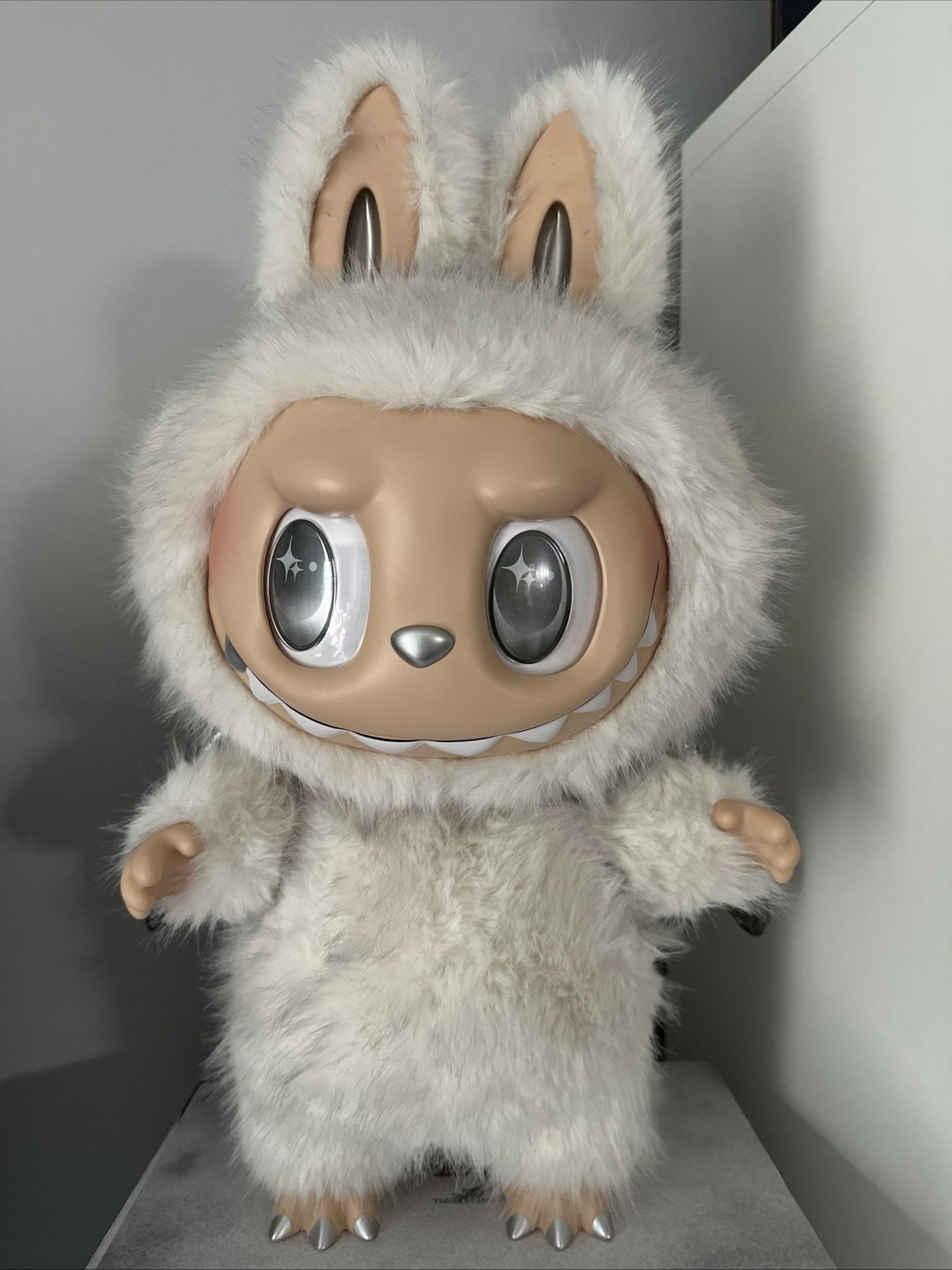 POP MART  Authentic The Monsters Zimomo Labubu Angel In Clouds Plush Doll