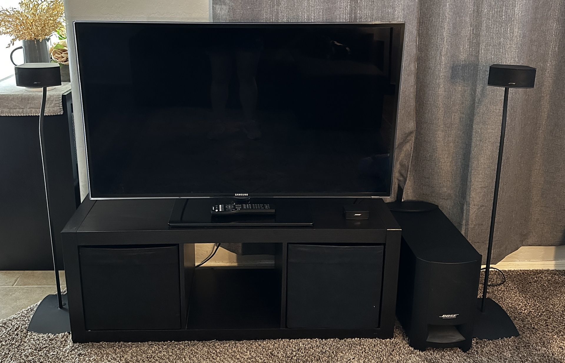 46” Samsung TV with Bose Surround Sound System