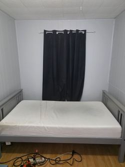 Twin size bed frame only