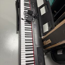 Electric Keyboard 88-Keys, Semi-Weighted Digital Piano