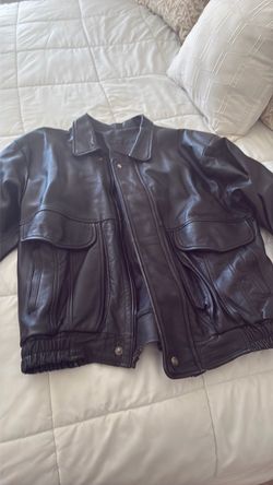 Men’s leather jacket